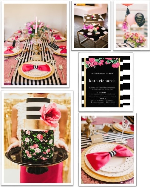 Kate Spade Bridal Shower Theme